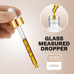 Bumobum leakproof golden cap bottle keeps liquids secure during travel