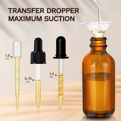 Bumobum stainless steel funnel for clean transfer during DIY oil projects.