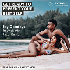 Bump Patrol 2oz bottle packaging suited for travel.