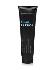 Bump Patrol Clear Shave Gel application for precise visibility and smooth, controlled shaving.
