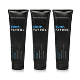 Bump Patrol Cool Shave Gel clear-application on skin for smooth glide