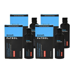 Bump Patrol maximum-strength bottle 2oz demonstrates quick razor bump relief.