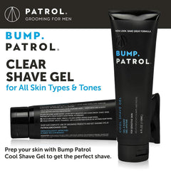 Bump Patrol Sensitive Skin Formula focuses on gentle care for delicate skin.