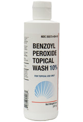 Burelpharma benzoyl peroxide wash bottle pour enhances easy daily cleansing and pore care
