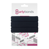 Burlybands large hair ties with seamless design for no damage hold during workouts