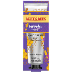 Burt's Bees Baobab oil-in-hand-cream close-up highlights nourishing skin benefits