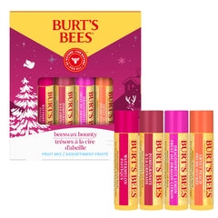 Burt's Bees Beeswax Bounty Gift Set packaging, ready-to-gift holiday presentation.