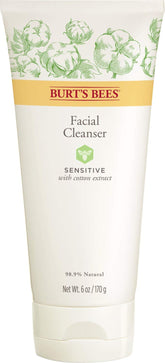 Burt's Bees Face Cleanser for Sensitive Skin bottle offering gentle cleansing and moisturized skin