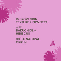 Burt's Bees firming serum texture close-up showing lightweight formula.