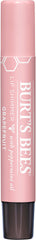 Burt's Bees Grapefruit Lip Shimmer swatch showing peachy shade and subtle shine for day wear.