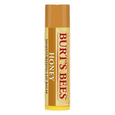 Burt's Bees Honey Moisturizing Lip Balm pack shot shows a 12-pack ready for daily lip care.