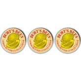 Burt's Bees Lemon Butter Cuticle Cream 3-pack tin nourishes dry cuticles and softens nails