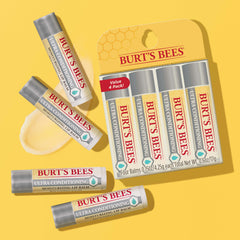 Burt's Bees lip balm glides on smoothly, delivering a comfortable matte finish.