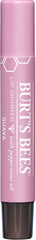 Burt's Bees Lip Shimmer Guava swirl on lips adds lilac tint and natural shine.