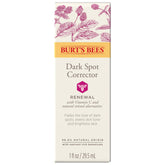 Burt's Bees Renewal dark spot corrector bottle front for targeted glow improvement