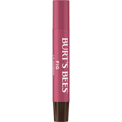 Burt's Bees Lip Shimmer Fig application demonstrates buildable color with hydration.