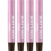 Burt's Bees Shimmer Lip Tint Guava packaging features an eco-friendly recyclable carton.