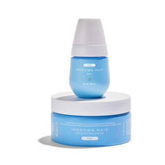 Bushbalm Nude ingrown hair oil bottle for hydration and smoothing.