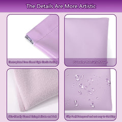BUSOHA small leather pouch close-up emphasizing soft texture and scratch resistance.