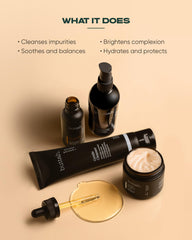 Buttah Vitamin C Serum 1oz bottle highlights brightening formula for even-toned skin.