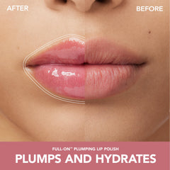 BUXOM Dolly close-up highlights high-shine shimmer.