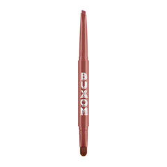 Buxom Power Line Plumping Lip Liner Hush Hush Henna sharp-point precision for defined lip edges.