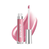 Buxom SOPHIA lip polish tingle closeup for fuller-looking lips.