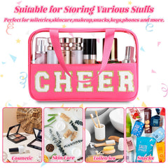 BuyCard Cheer Chenille material close-up emphasizes durability for daily use