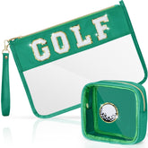 BuyCard clear PVC cosmetic pouch offers effortless visibility for organized travel makeup.