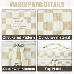 BuyCard three-size set medium bag 10x3x7 is ideal for travel