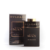 BVLGARI Man in Black bottle front view for bold, evening ready style.