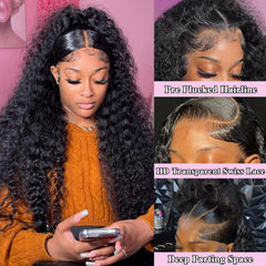 BWDWST 13x6 HD lace-front provides seamless parting and realistic scalp.