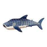 BWESOO blue shark claw clip main view securing hair with playful style