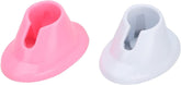 BWESOO soft rubber nail polish bottle holder stand with non-slip base for stable nail art