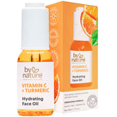 By Nature Brightening Hydrating Face Oil bottle for non-greasy hydration and glow