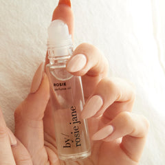 By Rosie Jane Rosie travel size packaging, easy to store in purse or pocket.