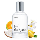 By Rosie Jane Missy bottle close-up for everyday clean fragrance