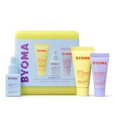 BYOMA So Bright Set creamy jelly cleanser bottle delivers gentle cleanse for refreshed, balanced skin.