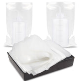 bysiter tattoo bottle bags clear packaging shows liquid level for easy monitoring