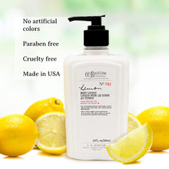 C.O. Bigelow Lemon Body Lotion with shea butter smooths rough patches