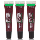 C O Bigelow Plum Mentha Lip Tint Trio front view for on-the-go hydration