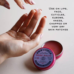 C.O. Bigelow Sakura Rose salve tin on-the-go for everyday moisture.