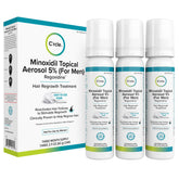 C'rcle Minoxidil Foam Unscented application for even scalp coverage and daily use
