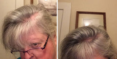 Caboki product close-up texture highlights natural fibers blending with existing hair.