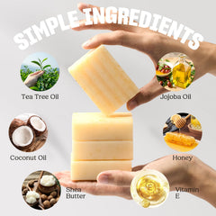 CADDISE soap bar with jojoba oil for gentle cleansing