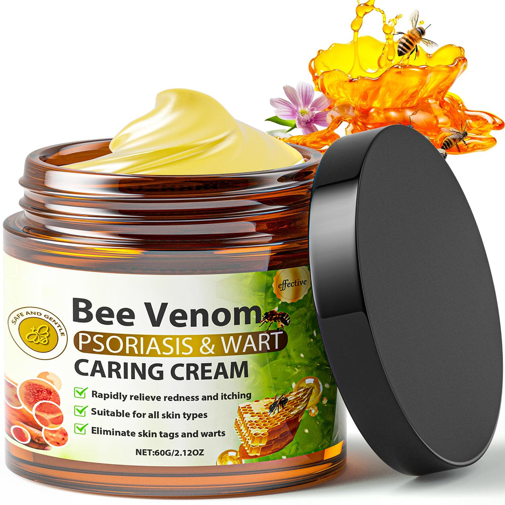 Caderno Inteligente Bee Venom Cream packaging is compact and travel-ready for on-the-go skincare