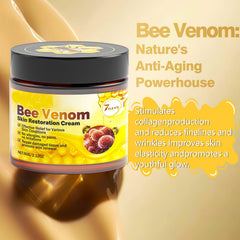 Caderno Inteligente Bee Venom Cream texture melts quickly for smooth daily absorption.