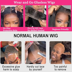 Caijuxing Bob Wig 180% density delivers fullness with natural swing.
