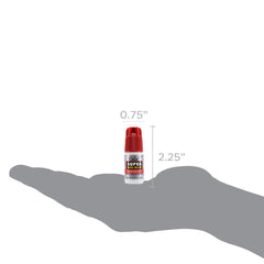 Cala Super Nail Glue bottle cap and precision applicator in use for secure nail tips