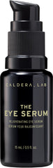 Caldera + Lab Eye Serum packaging close-up for convenient daily use.